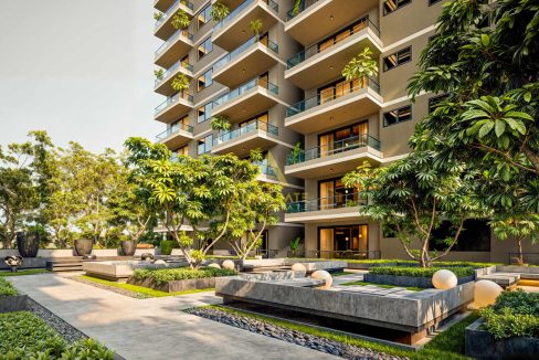 Venus oak residency Facade